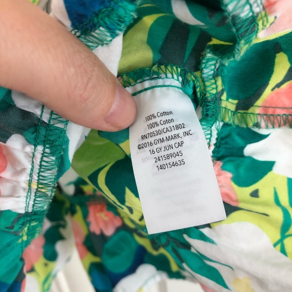 Gymboree girls ruffled tank top - Picture 7 of 7